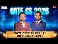 GATE CS 2026 Set - 1 : Difficulty Level