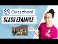 OUTSCHOOL CLASS EXAMPLE: Before, During, \u0026 After my Outschool Class