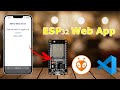 ESP32 LED Control via Web App | Complete Tutorial with PlatformIO \u0026 VSCode