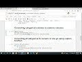 Convert Categorical Columns to Numerical Columns