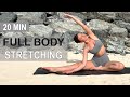 20 Min FLEXIBILITY + STRETCHING ROUTINE | Full Body | Beginner Friendly, YOGA Inspired