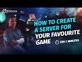 How to create a server for your favorite game on Godlike hosting?