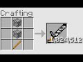 Minecraft, But Crafts Are Multiplied…