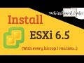 Installing ESXi 6.5