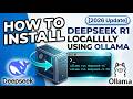 How to Install \u0026 Run Deepseek R1 on Ollama [ 2026 Update ] Deepseek R1 AI Model Locally with Ollama