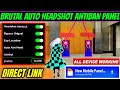 Free Fire Panel Mobile 🔥 FF Antiban Panel OB52 | Free Fire Hack New 😈 FF Injector 2026 | FF Panel