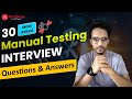 Manual Testing Interview Questions 2026 | Manual Testing Interview Questions and Answers | MindMajix