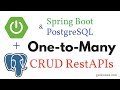 Spring JPA/Hibernate One-to-Many Association + PostgreSQL | SpringBoot CRUD RestAPIs