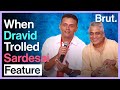 When Rahul Dravid Trolled Rajdeep Sardesai