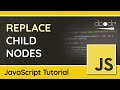 Using the new replaceWith() method - JavaScript DOM Tutorial