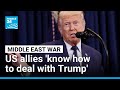 US allies 'know how to deal with Trump' amidst threats over Strait of Hormuz • FRANCE 24 English