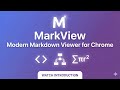 MarkView Chrome Extension - Best Markdown Viewer | Installation \u0026 Features Guide