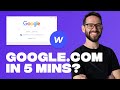 Building Google.com in 5 minutes using Webflow (Webflow Micro-Course)