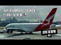 QANTAS A380 QF7 Economy Class - Sydney to Dallas, Bringing Back The Qantas SuperJumbo to DFW (4K)