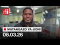 MATANGAZO YA JIONI | 08 03 2026 |