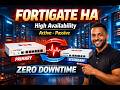 27- FortiGate High Availability Explained | Active-Passive vs Active-Active (Fortinet HA Guide)