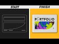 🔸 The ONLY Graphic Design Portfolio Video You Need To Watch!
