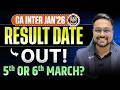 CA Inter Jan’26 Result Will Be OUT on 5th or 6th March? Ft. CA CS Shantam Gupta