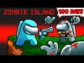 100 Days in a Zombie Apocalypse in Among Us