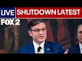 Government shutdown latest: Mike Johnson speaks after Senate deal