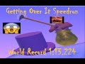 Getting Over It Former World Record 1:13.224