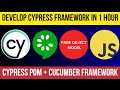 Cypress tutorial #39 | Building Cypress POM with Cucumber in One Hour