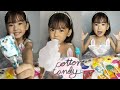 Emma's Cotton Candy Experiment with Cute Penguin Lollipops | Candy Challenge