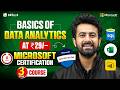 Data Analytics Course for Freshers | 8 Hours Complete Training