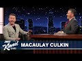 Macaulay Culkin on His Kids Not Knowing He’s Kevin in Home Alone, Joe Pesci Biting Him \u0026 Not Driving