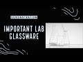 Important Lab Glassware