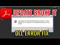 Adobe Acrobat api-ms-win-core-winrt-l1-1-0.dll Error on Windows 7 – Fix the Broken Update