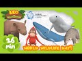 IT'S WORLD WILDLIFE DAY (3rd MARCH)! | Save Our Animals! | Leo the Wildlife Ranger | Kids Animation