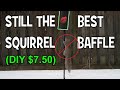 STOP SQUIRRELS from EATING your BIRD SEED- Squirrel Baffle Update 2020