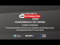 Cumbre sobre Desinformación 2022 - Cristina Tardáguila - International Center For Journalists