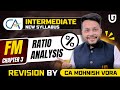 Ratio Analysis Revision | FM Chapter 3 | CA Inter New Syllabus | CA Mohnish Vora | MVSIR