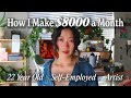 How I Make Money as a Cozy Self-Employed Artist ✿ The BIG Q\u0026A: Finance, Taxes, Small Biz, Confidence