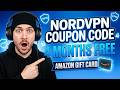 NordVPN coupon code in 2026 | Extra Bonus Free Amazon Gift Card