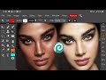 How to smooth face in photopea | photopea Face smooth Editing | Photoshop on smartphone