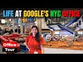 Google NYC Office Tour | Cozy Lounges, Coffee \u0026 Amazing Views | Albeli Ritu