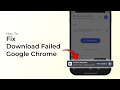 How To FIX Download Failed On Google Chrome!