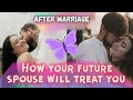 🦋 How your future spouse will treat you after marriage😘🌹| Hindi tarot reading | Pick a card #tarot