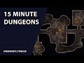 15 Minute Dungeons | Inkarnate Stream