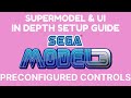 Sega Model 3 | Supermodel Emulator \u0026 UI Updated PC Setup Tutorial with PreConfigured Controls