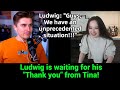 Ludwig SHOCKED Tina by subbing to her during her BIRTHDAY STREAM!