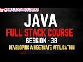 Session - 38 | Java Full Stack Developer Course | Developing a Hibernate Application in Eclipse