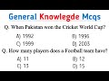 General knowledge mcqs 2023 | General knowledge mcqs for lat test  | General knowledge mcq for ppsc