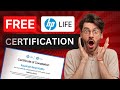 Free Courses Online with Certificates 2025 🚀 | HP Life Free Online Courses with Certifiactes 🔥