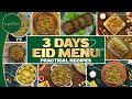 Eid 3 Days Complete Menu | Practical and Easy Recipes for Eid Dawat