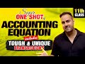 Class 11th Accountancy | Accounting Equation Super One Shot | with Tough  Transactions by Ushank Sir