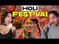 HOLI looks WILD... LATINOS REACT